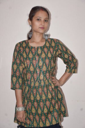 Sage Bloom Kurti