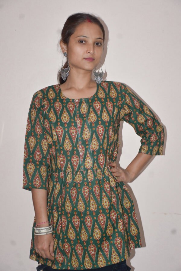 Sage Bloom Kurti